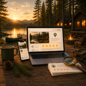 What families see when they Google a summer camp: photos, profile, and camp online reputation.