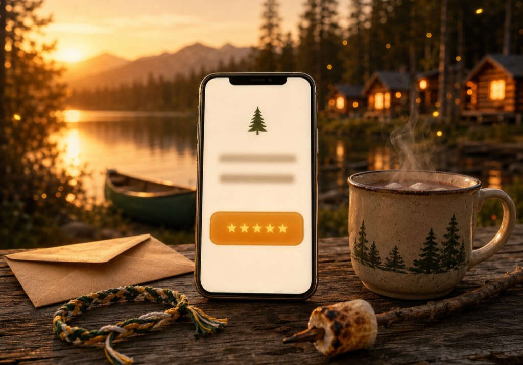 What families see when they Google a summer camp: photos, profile, and camp online reputation.